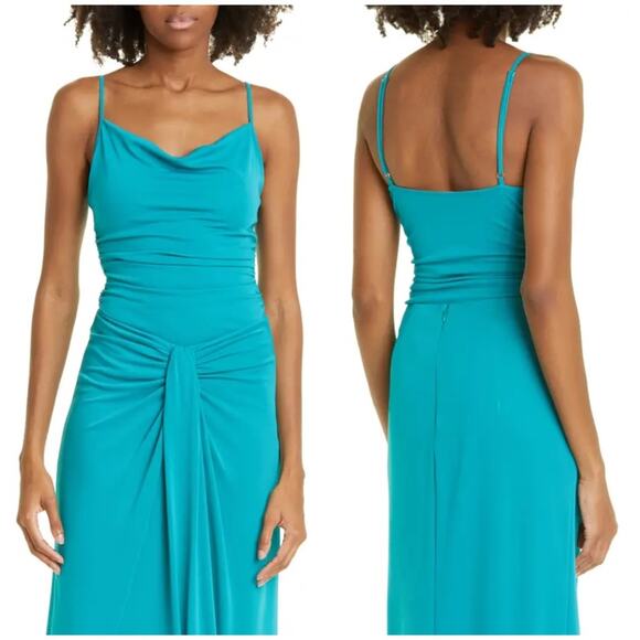 NEW cinq a sept Marta Bodysuit in Blue Jade - Picture 13 of 14